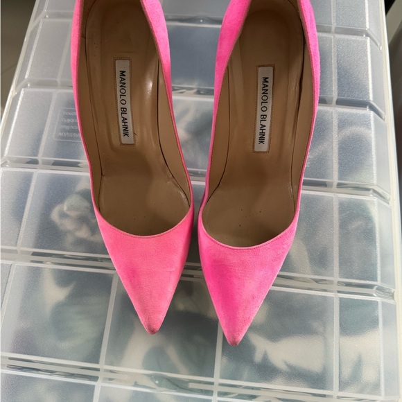 Manolo blahnik suede pumps 38 - Picture 4 of 4